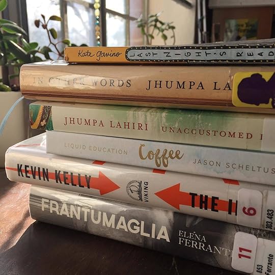 Recent and current reading. This year I look forward to reading books that stimulate and expand my thinking and spirit more. What are you reading now?