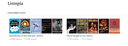 goodreads listopia