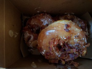 maple bacon donut