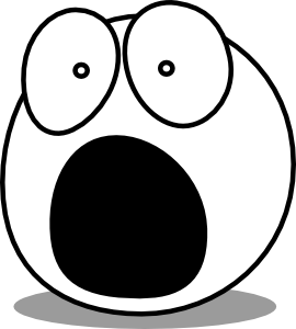 Circle showing fear