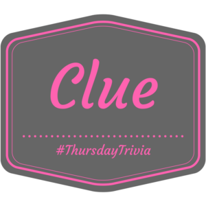 Clue for Thursday Trivia with Marly Bird and Red Heart Yarns