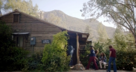 Skynyrd's Hell House? Hell, no! What the hell is that mountain range doing in a Florida swamp?