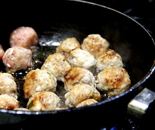 Chilli Chicken Meatballs