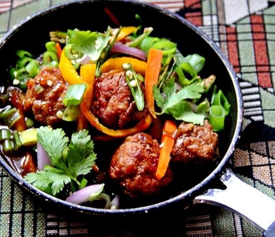 Chilli Chicken Meatballs