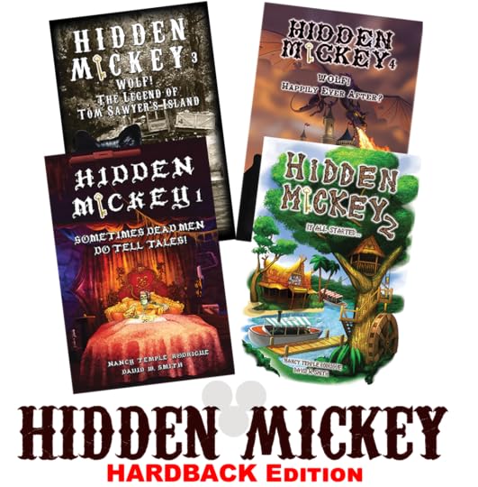 Hidden Mickey novels are available in Hardback paperback and eBook