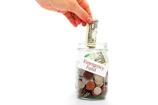 33357240 - hand putting a money into emergency fund jar - rainy day fund concept