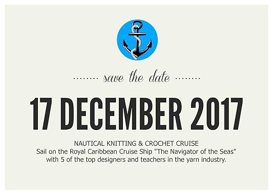 Nautical Knitting and Crochet Cruise with Marly Bird December 2017