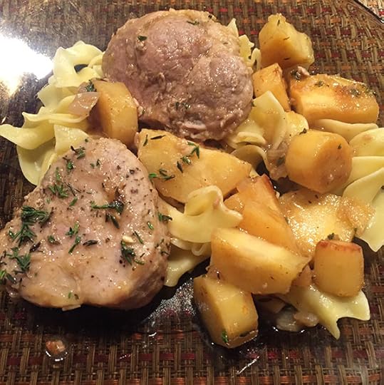 pork and parsnips