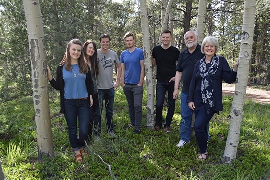 The pieces of my personal puzzle: Joy, Sarah, Thomas, (Sarah's husband), Nathan, Joel, Clay and me.