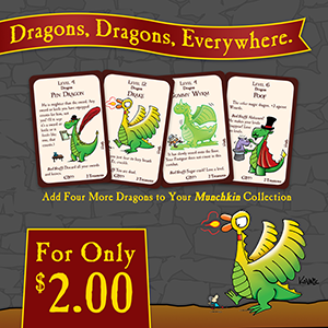 Munchkin Dragons: Four More