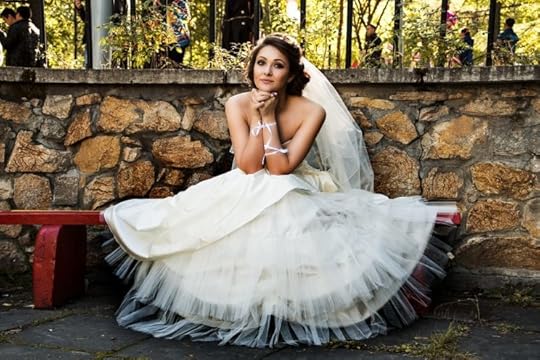 Here comes the bride all dressed in white, but the etymology of bride is enveloped in darkness.