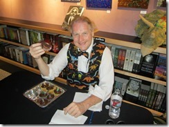 2015-08-03 Me After DinoLords Launch At Cocteau With Keto Donut - Credit Serge Broom!