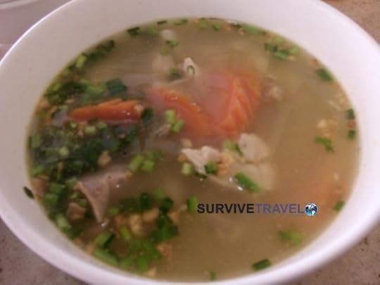 Delicious Cambodian Foods (7) - Sour Chicken Soup - Survive Travel