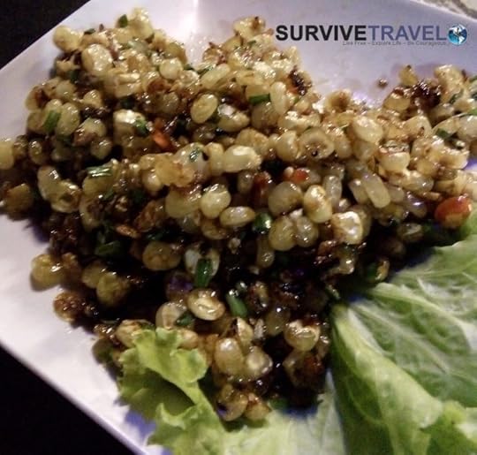 Delicious Cambodian Foods (11) - Fried Corn - Survive Travel