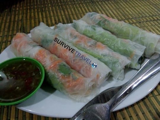 Delicious Cambodian Foods (21) - Fresh Spring Rolls - Survive Travel