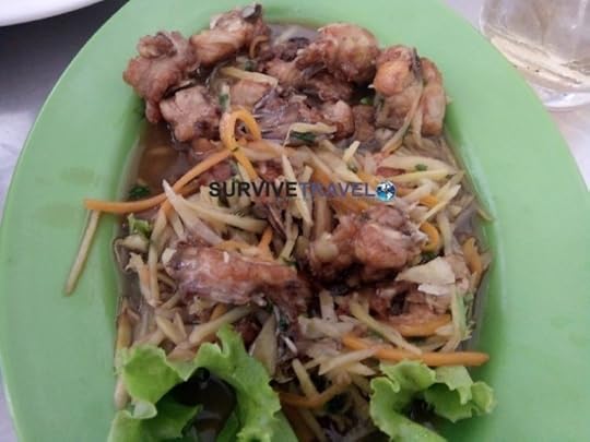 Delicious Cambodian Foods (25) - Ginger Chicken - Survive Travel