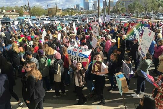 women's march on Phoenix