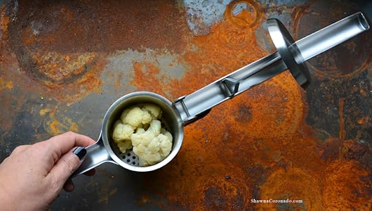 paleo cauliflower rice ricer tool