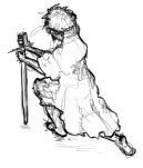 kneelingswordsman