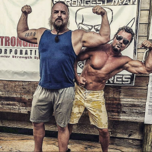 beard braid strongman