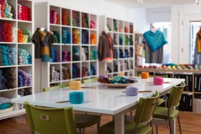 Loop Yarns, don't you want to knit it all? Photo borrowed from the Loop website.