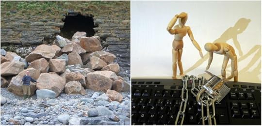 A breach is a breach, whether in the wall or of data, Romance or Germanic.