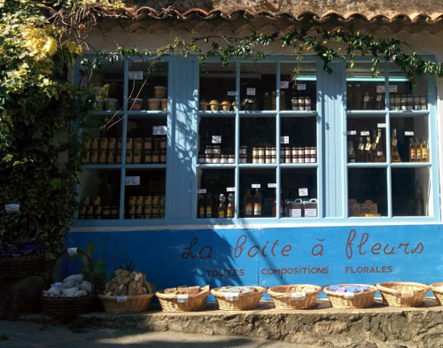 La Boite a Fleurs shop in Ramatuelles France
