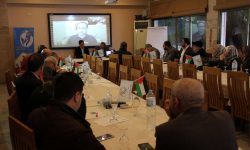 Jeremy R. Hammond speaks to a conference organized by the Council on International Relations - Palestine (Photos courtesy of COIR - P)