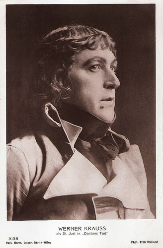 Werner Krauss in Dantons Tod