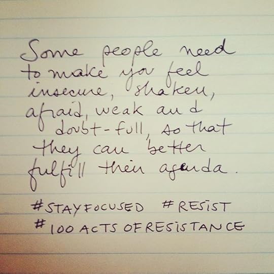 Resist #100actsofresistance #resist