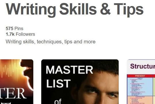 Writing Tips & Skills Pinterest Board