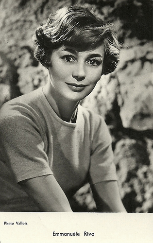 Emmanuelle Riva, in honour of Alain Resnais (1922-2014)