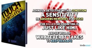 touch sensitive psychic detective scifi novel thriller novel supernatural romance thriller