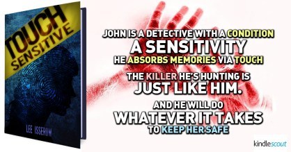 touch sensitive psychic detective scifi novel thriller novel supernatural romance thriller