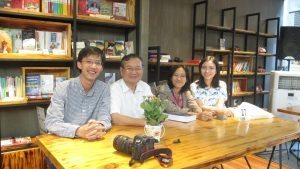 Từ trái: Lê Thành Tân, ĐHNgọc, Lê Kiều Chinh, Mai Ngọc Thành Ngân