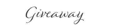 Giveaway