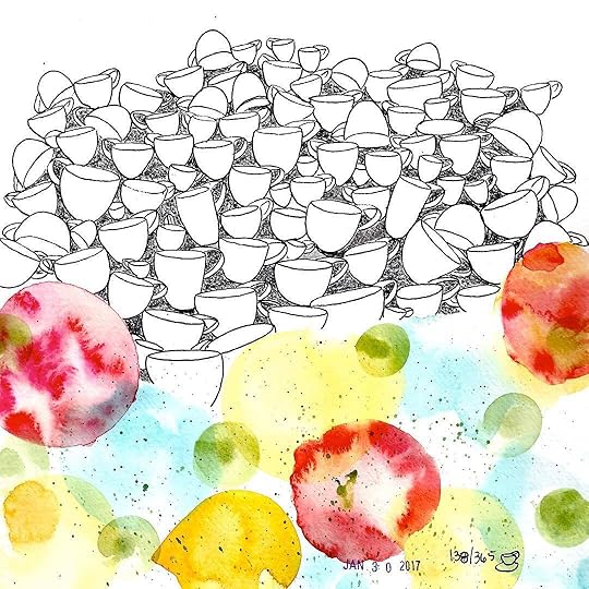 This one was really fun! I kept feeling that it needed some words along the bottom section but couldn't find the right ones. Would you put words in and what would they be?