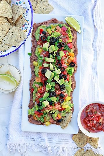 This healthier Mexican bean dip is vegetarian and vegan. It's the best game day appetizer.