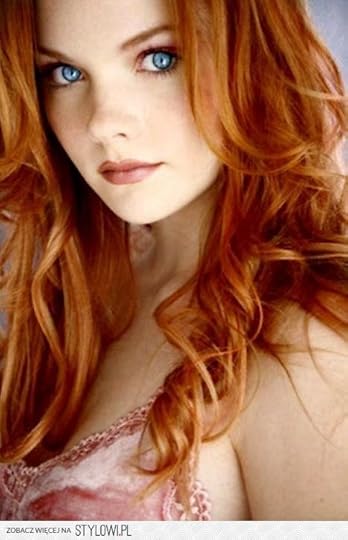 beautiful red hair: 