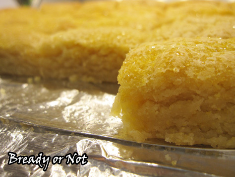 Bready or Not: Citrus Cornmeal Shortbread 