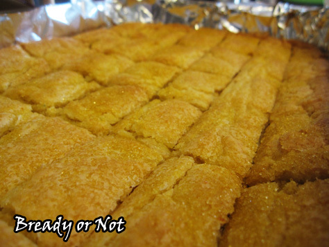 Bready or Not: Citrus Cornmeal Shortbread 
