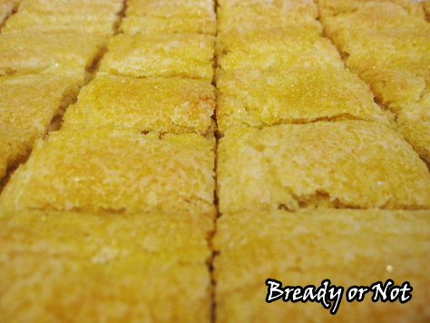Bready or Not: Citrus Cornmeal Shortbread 
