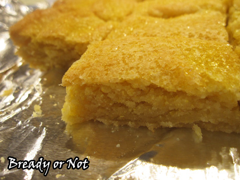 Bready or Not: Citrus Cornmeal Shortbread 