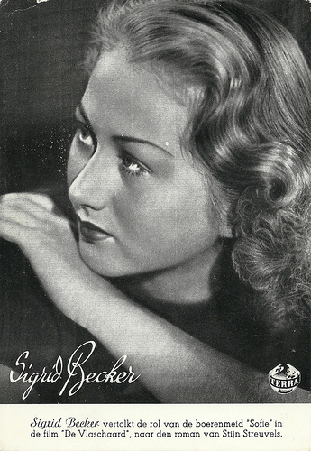 Sigrid Becker in De Vlaschaard (1943)