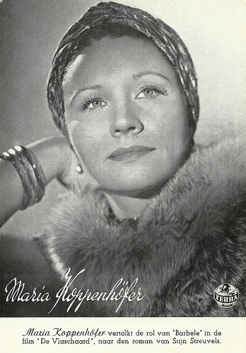 Maria Koppenhöfer in De Vlaschaard (1943)