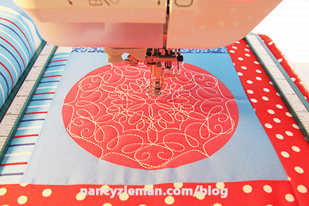 Quilt With An Embroidery Machine in 8 Easy Lessons by Eileen Roche as Seen on Sewing With Nancy with Nancy Zieman