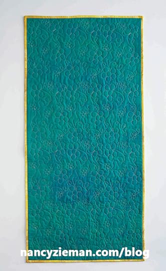 Quilt With An Embroidery Machine in 8 Easy Lessons by Eileen Roche as Seen on Sewing With Nancy with Nancy Zieman