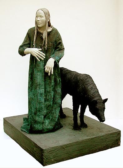 Pappa Wolf and Tree by Tricia Cline