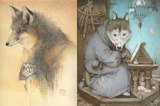 Wolf people by Susan Seddon Boulet & Kirill Chelushkin
