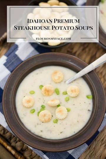 Idahoan® Premium Steakhouse® Potato Soups via flouronmyface.com #ad @IdahoanFoods using #IdahoanSteakhouseSoups #NationalSoupMonth